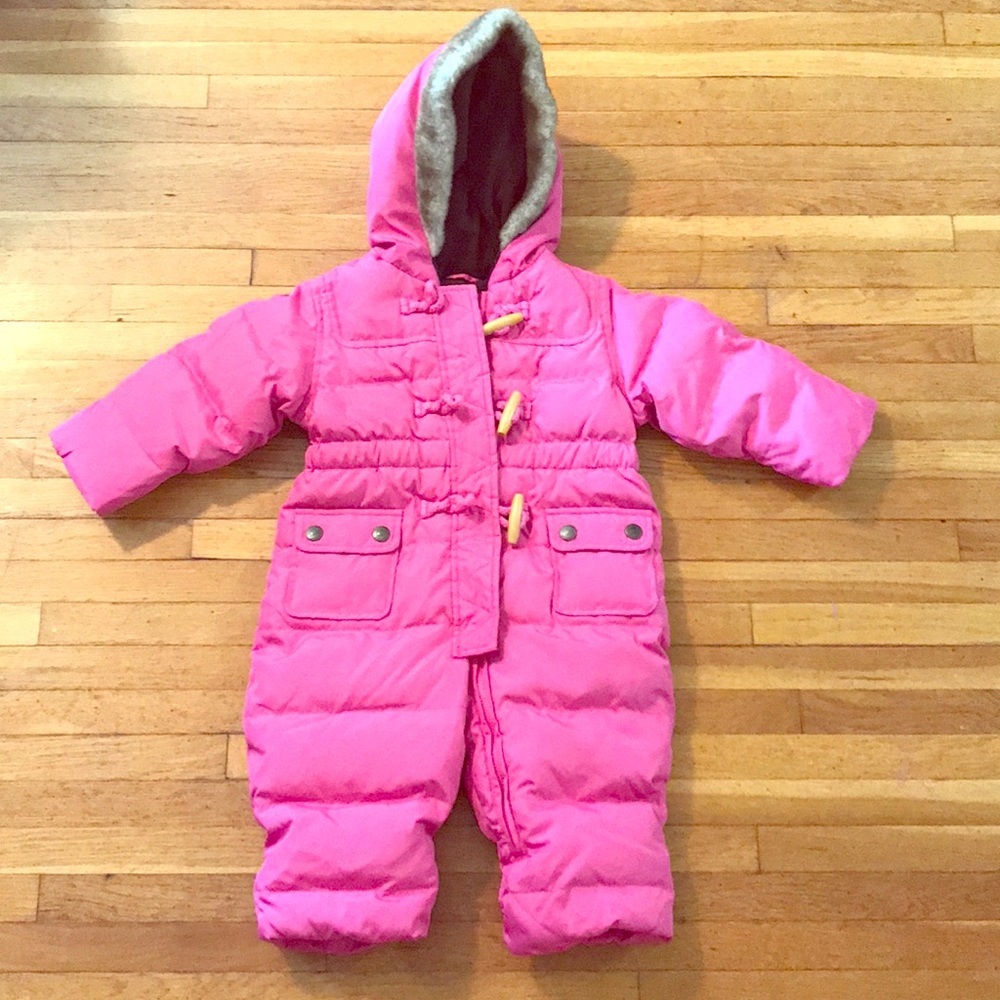 Your baby is ready take on winter with a snowsuit